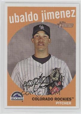 2008 Topps Heritage - [Base] #274 - Ubaldo Jimenez