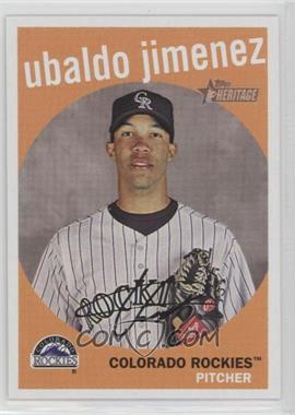 2008 Topps Heritage - [Base] #274 - Ubaldo Jimenez