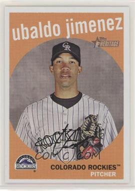 2008 Topps Heritage - [Base] #274 - Ubaldo Jimenez