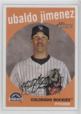 2008 Topps Heritage - [Base] #274 - Ubaldo Jimenez