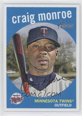 2008 Topps Heritage - [Base] #309 - Craig Monroe