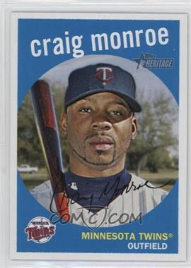 2008 Topps Heritage - [Base] #309 - Craig Monroe