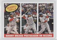 Baseball Thrills - Manny Breaks Postseason Record