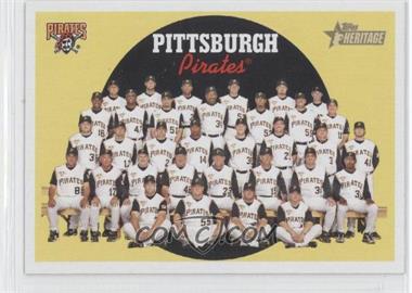 2008 Topps Heritage - [Base] #393 - Checklist - Pittsburgh Pirates Team (Twelfth Series)