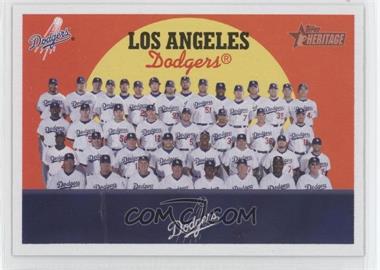 2008 Topps Heritage - [Base] #457 - Checklist - Los Angeles Dodgers Team (Fifteenth Series)