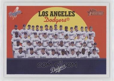 2008 Topps Heritage - [Base] #457 - Checklist - Los Angeles Dodgers Team (Fifteenth Series)