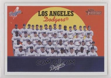 2008 Topps Heritage - [Base] #457 - Checklist - Los Angeles Dodgers Team (Fifteenth Series)