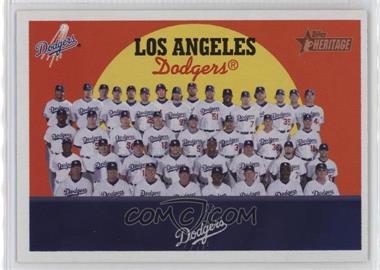 2008 Topps Heritage - [Base] #457 - Checklist - Los Angeles Dodgers Team (Fifteenth Series)