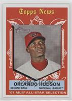 Topps News All-Star Selection - Orlando Hudson