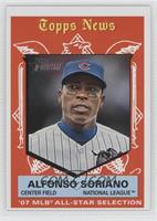 Topps News All-Star Selection - Alfonso Soriano