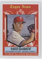 Topps News All-Star Selection - Cole Hamels