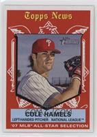 Topps News All-Star Selection - Cole Hamels