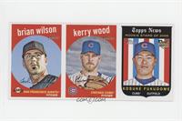 Kerry Wood, Kosuke Fukudome, Brian Wilson [EX to NM]