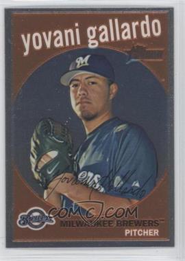 2008 Topps Heritage - Chrome #C185 - Yovani Gallardo /1959