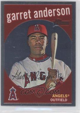 2008 Topps Heritage - Chrome #C196 - Garret Anderson /1959