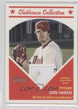 2008 Topps Heritage - Clubhouse Collection Relic #HCCDH - Dan Haren