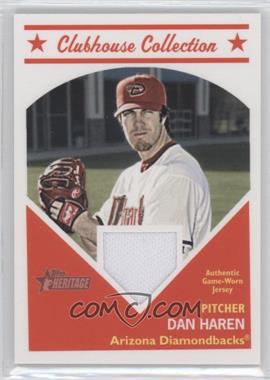 2008 Topps Heritage - Clubhouse Collection Relic #HCCDH - Dan Haren