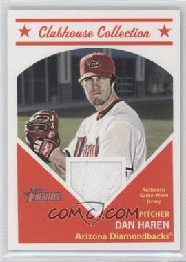 2008 Topps Heritage - Clubhouse Collection Relic #HCCDH - Dan Haren