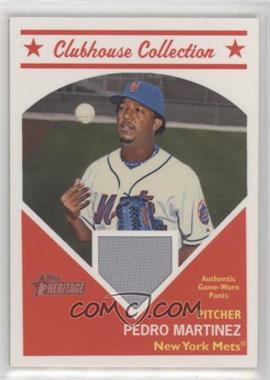 2008 Topps Heritage - Clubhouse Collection Relic #HCCPM - Pedro Martinez