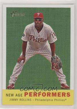 2008 Topps Heritage - New Age Performers #NAP14 - Jimmy Rollins
