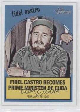 2008 Topps Heritage - News Flashbacks #NF3 - Fidel Castro