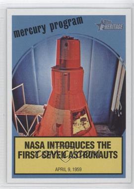 2008 Topps Heritage - News Flashbacks #NF5 - Mercury Program