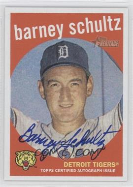 2008 Topps Heritage - Real One Autographs #ROA-BS.1 - Barney Schultz