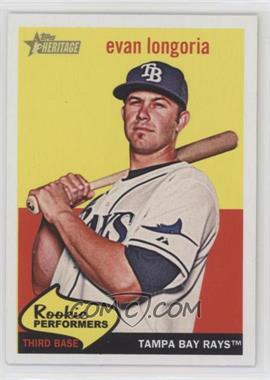 2008 Topps Heritage - Rookie Performers #RP10 - Evan Longoria