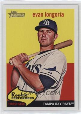 2008 Topps Heritage - Rookie Performers #RP10 - Evan Longoria