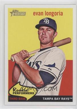 2008 Topps Heritage - Rookie Performers #RP10 - Evan Longoria