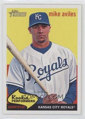 2008 Topps Heritage - Rookie Performers #RP2 - Mike Aviles