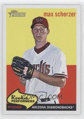 2008 Topps Heritage - Rookie Performers #RP9 - Max Scherzer