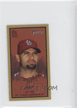 2008 Topps Heritage - T205 Mini #HTCP1 - Albert Pujols