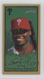 2008 Topps Heritage - T205 Mini #HTCP10 - Ryan Howard