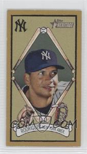 2008 Topps Heritage - T205 Mini #HTCP5 - Alex Rodriguez