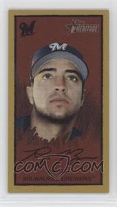 2008 Topps Heritage - T205 Mini #HTCP8 - Ryan Braun