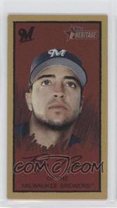 2008 Topps Heritage - T205 Mini #HTCP8 - Ryan Braun