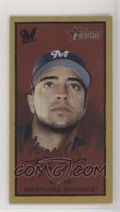 2008 Topps Heritage - T205 Mini #HTCP8 - Ryan Braun