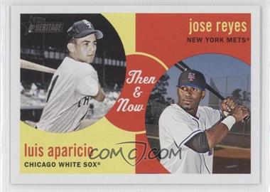 2008 Topps Heritage - Then & Now #TN4 - Luis Aparicio, Jose Reyes