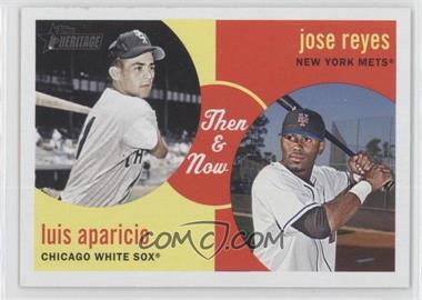 2008 Topps Heritage - Then & Now #TN4 - Luis Aparicio, Jose Reyes