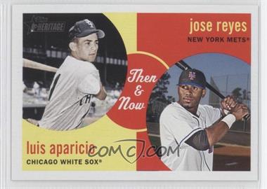 2008 Topps Heritage - Then & Now #TN4 - Luis Aparicio, Jose Reyes