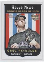 Rookie Stars of 2008 - Greg Reynolds