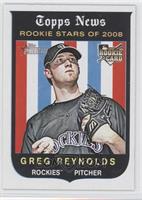 Rookie Stars of 2008 - Greg Reynolds