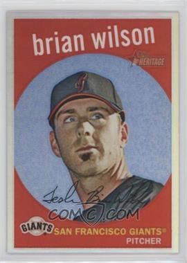 2008 Topps Heritage High Number - Chrome - Refractor #C208 - Brian Wilson /559