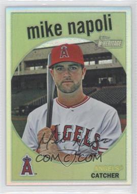 2008 Topps Heritage High Number - Chrome - Refractor #C264 - Mike Napoli /559