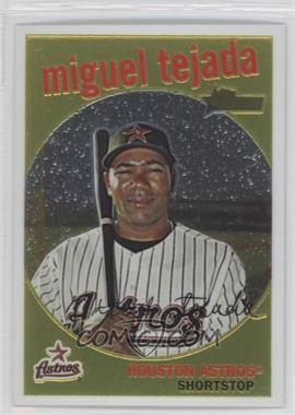 2008 Topps Heritage High Number - Chrome #C215 - Miguel Tejada /1959