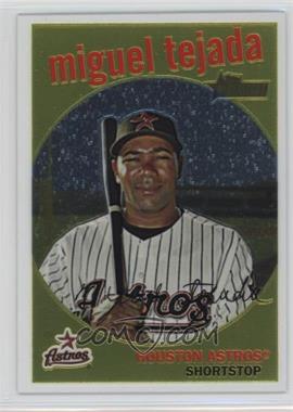 2008 Topps Heritage High Number - Chrome #C215 - Miguel Tejada /1959