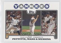 Andy Pettitte, Chien-Ming Wang, Mike Mussina