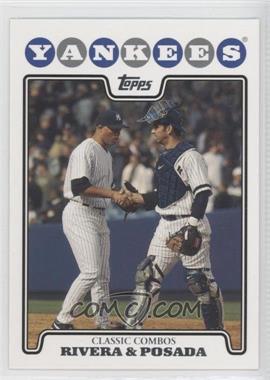 2008 Topps Limited Edition Team New York Yankees Team Set - [Base] #49 - Mariano Rivera, Jorge Posada