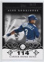 Alex Rodriguez (2007 - 500 Career Home Runs (518 Total)) #/25